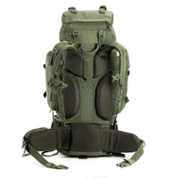 Colonel Series Rucksack + Detachable Day Pack & Rain Cover - 95 Litres - Army Green - OutdoorTravelGear.com