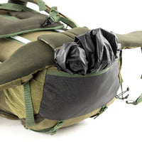 Walker Pro Trekking and Hiking Rucksack - 60 Litre - Olive Green - OutdoorTravelGear.com