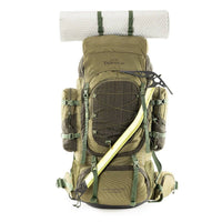 Walker Pro Trekking and Hiking Rucksack - 80 Litre - Olive Green - OutdoorTravelGear.com