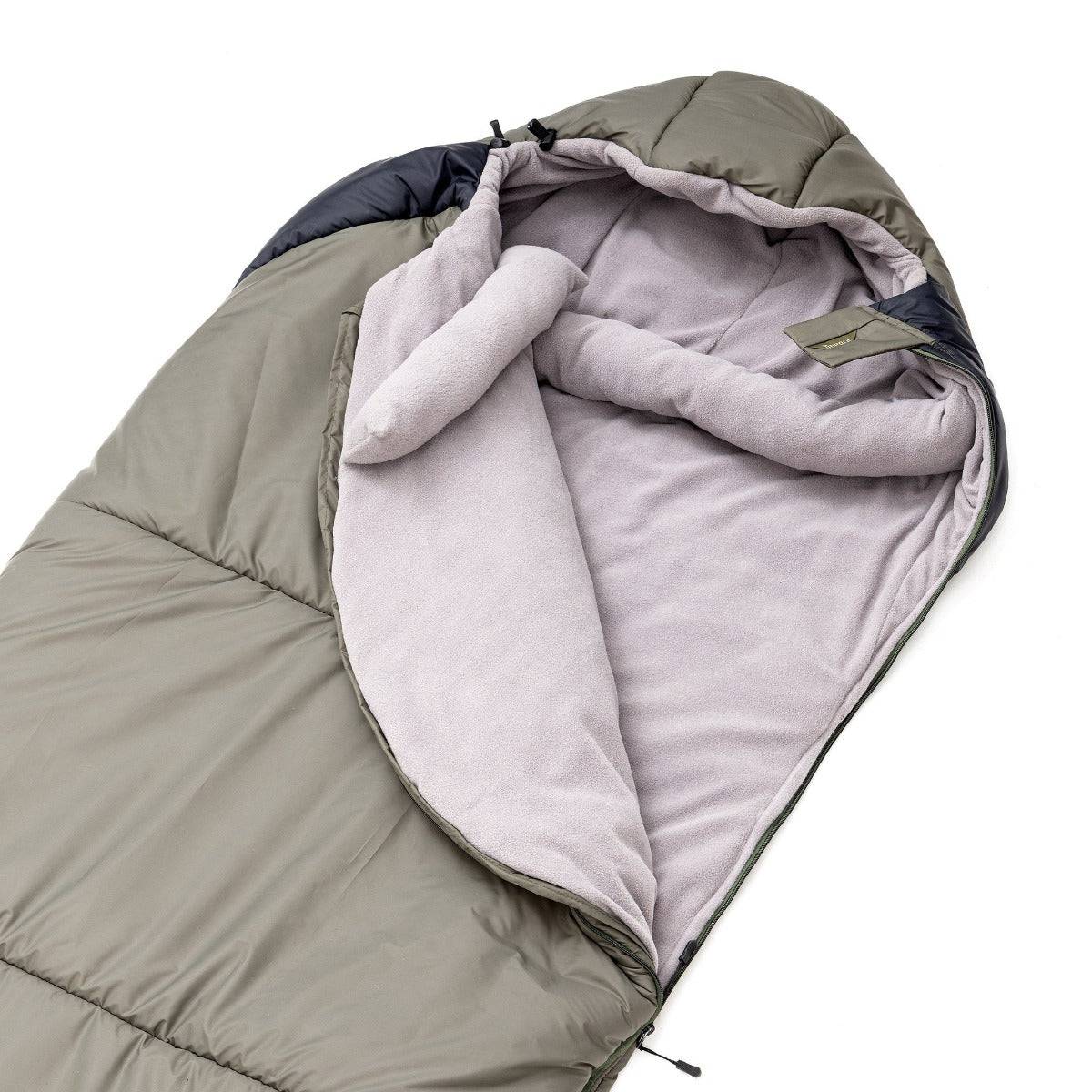 Zanskar Series -15°C Army Sleeping Bag with Fleece Inner - OutdoorTravelGear.com