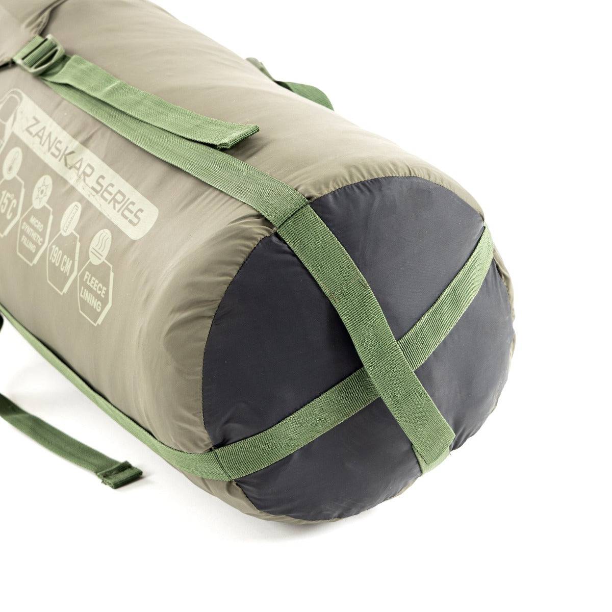 Zanskar Series -15°C Army Sleeping Bag with Fleece Inner - OutdoorTravelGear.com