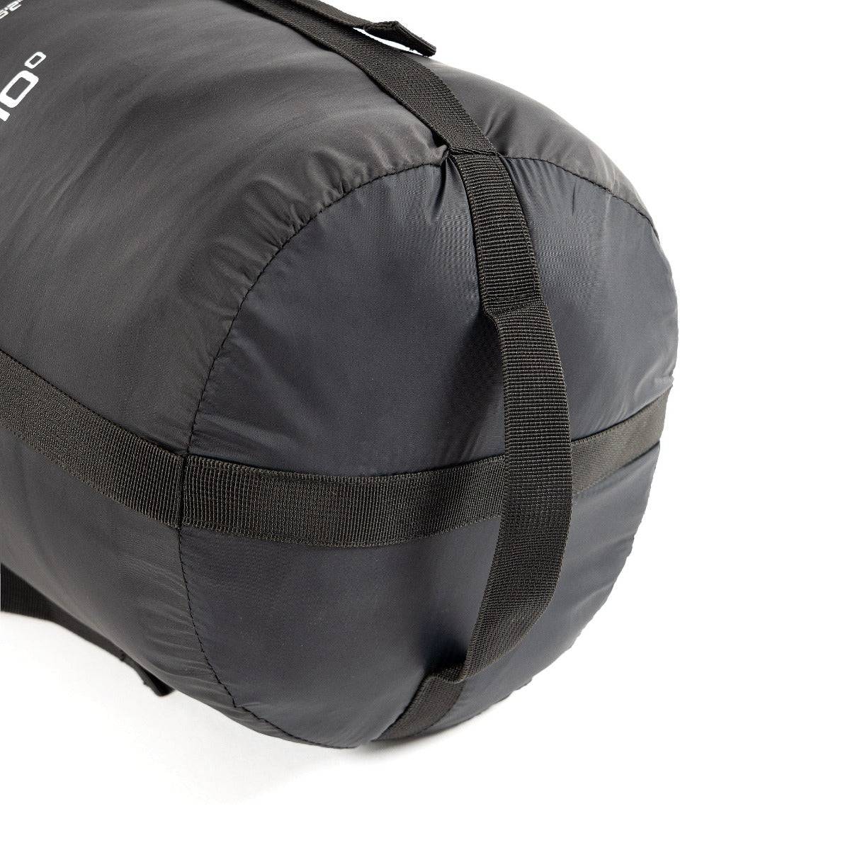 Shivalik Series -10°C Comfort Sleeping Bag - Black - OutdoorTravelGear.com