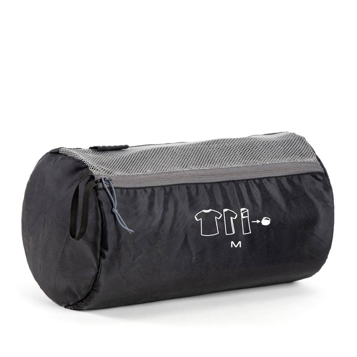 Organizer Packs - Cylindrical & Rectangle Shaped - Set of 6 - Black - OutdoorTravelGear.com