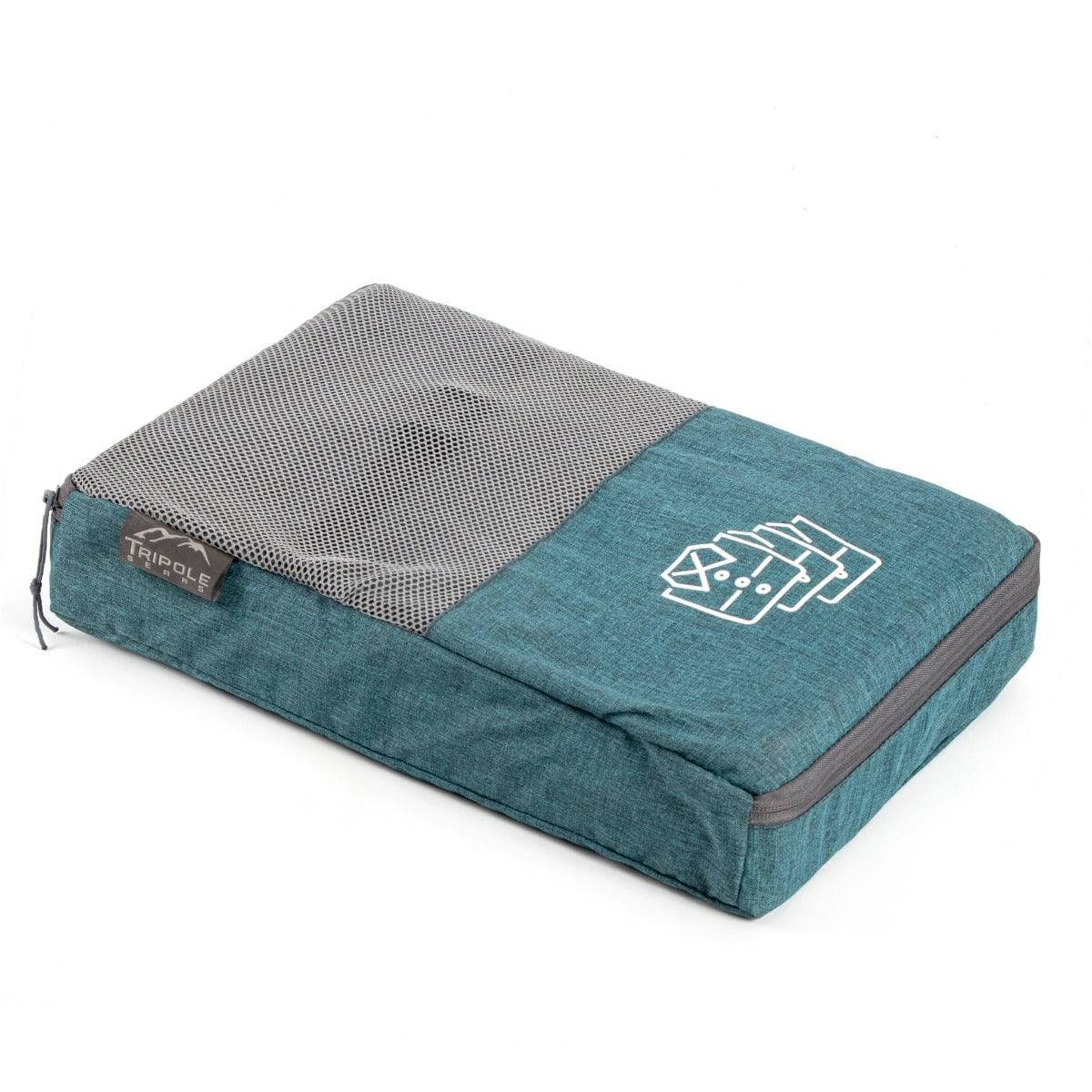 Organizer Packs - Cylindrical & Rectangle Shaped - Set of 6 - Sea Green - OutdoorTravelGear.com