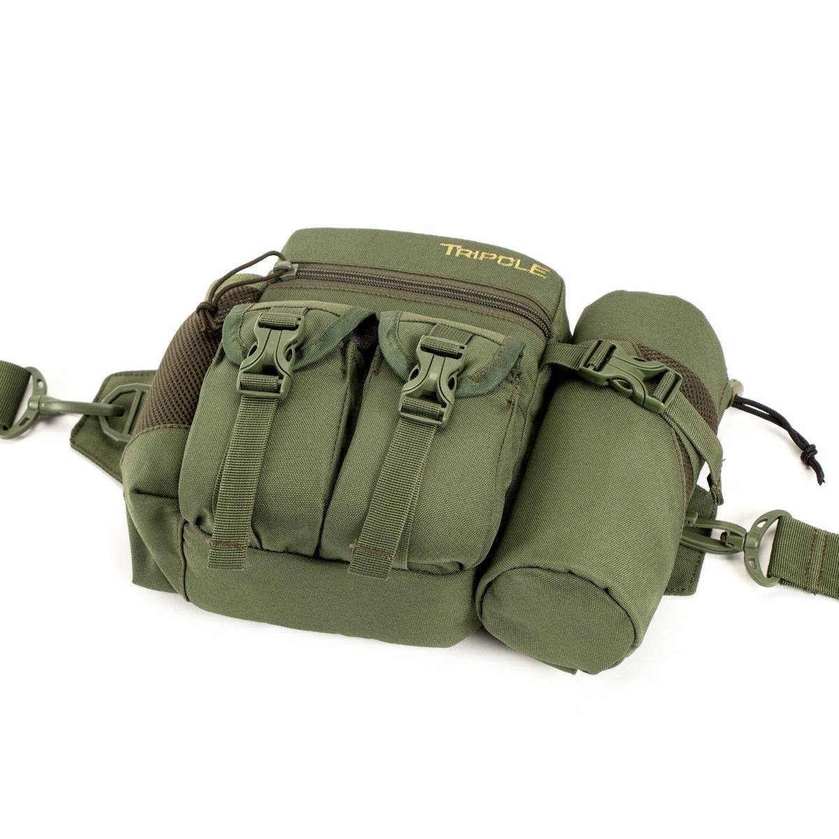 Multi Utility Waist Pack  cum Sling Bag with Detachable Bottle Holder - OutdoorTravelGear.com