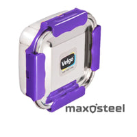 Adventure Ready MaxoSteel Camping Tiffin Box - Medium (450ml) - Violet