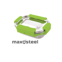 Adventure Ready MaxoSteel Camping Tiffin Box - Small (200ml) - Green - OutdoorTravelGear.com