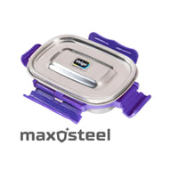 Adventure Ready MaxoSteel Camping Tiffin Box - Small (200ml) - Violet - OutdoorTravelGear.com