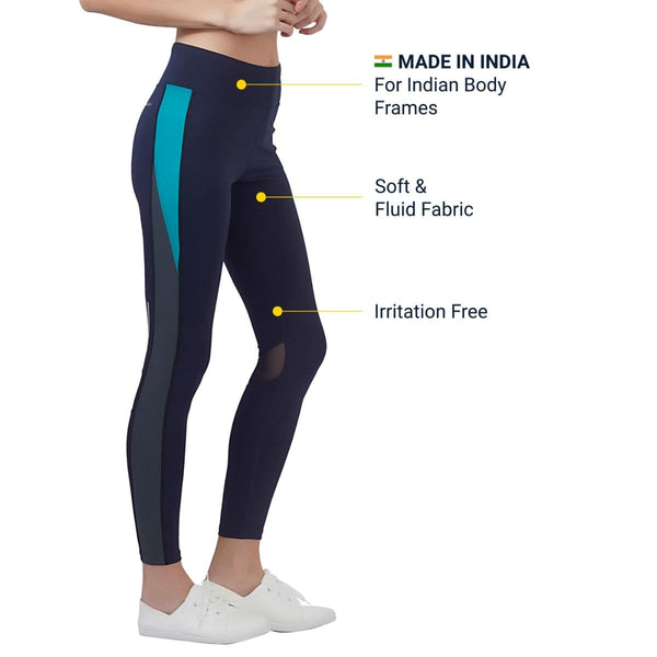 Women's Fitness Wear - Sports Legging - The Boost - Full Length - OutdoorTravelGear.com