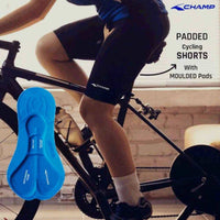 Champ Cycling Shorts - Padded - Unisex - OutdoorTravelGear.com