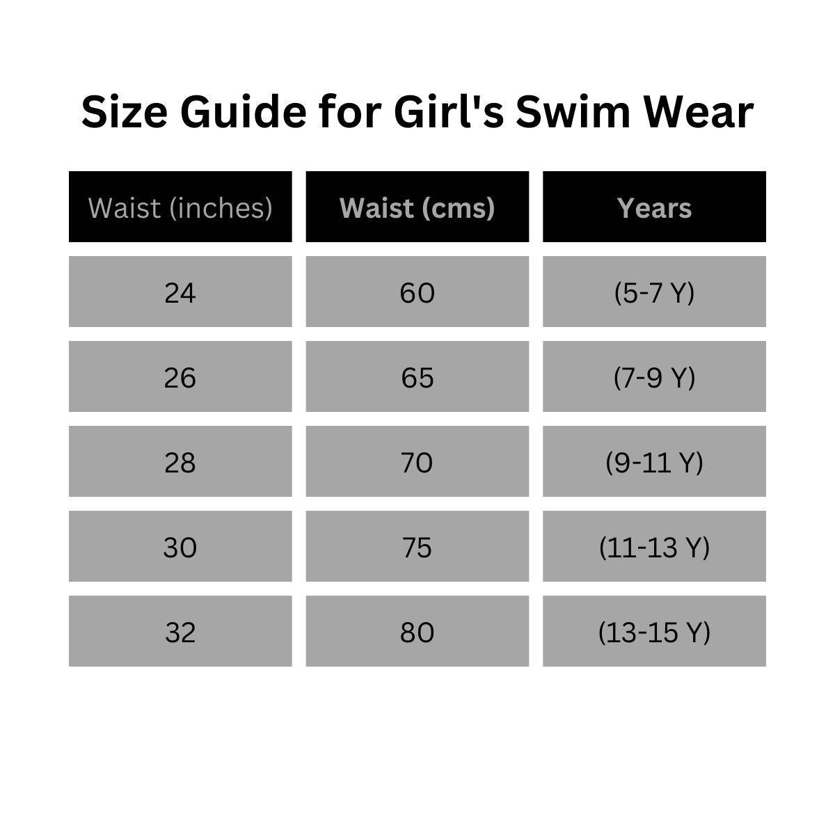 Kids Girl's Swim Wear - Swimming Dress - Retro - Blue - OutdoorTravelGear.com