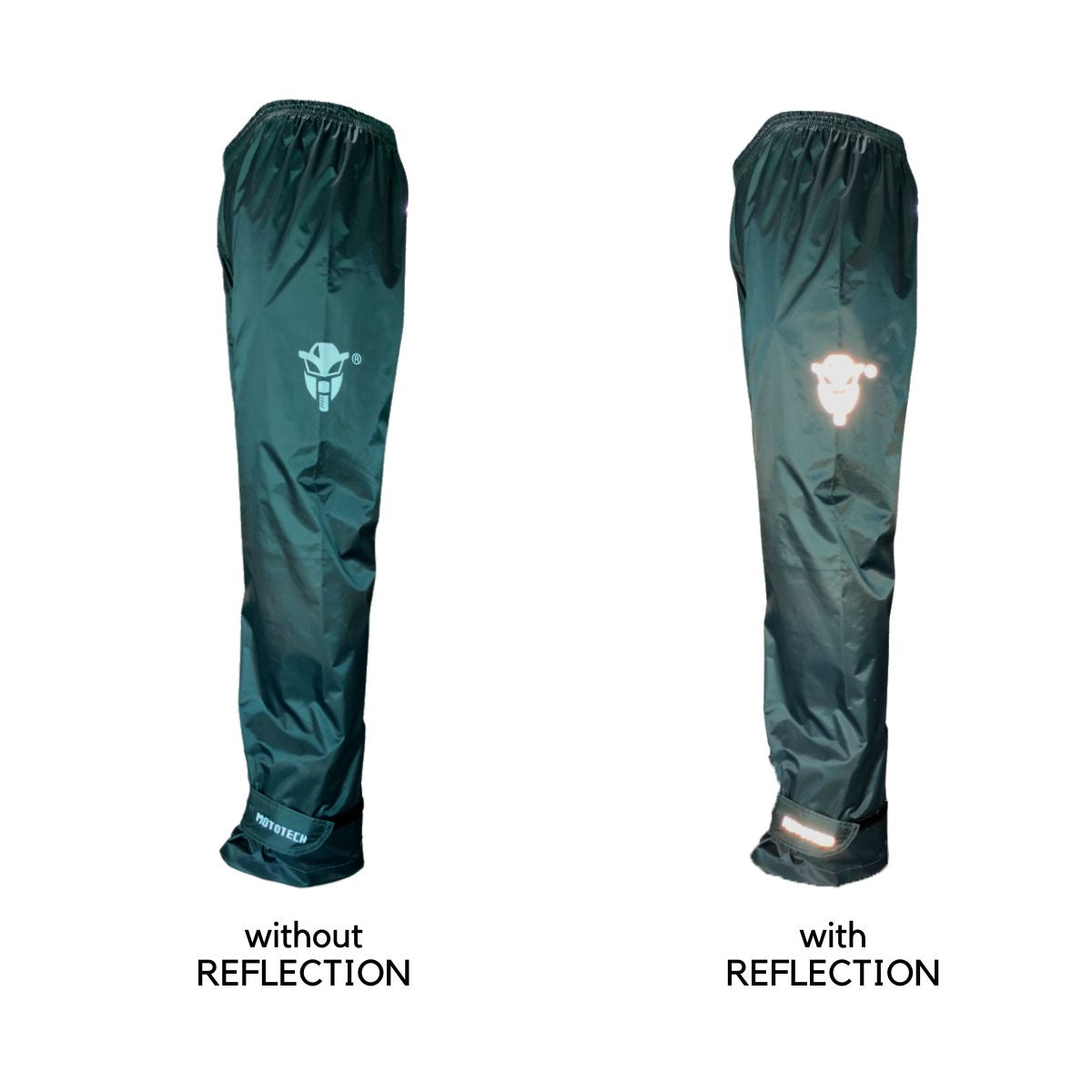 Hy Ladies Waterproof Reflective Over Trousers | C&S